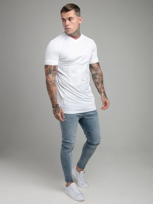 Stretch Sport Tee White