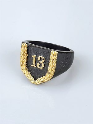 Elias Black Ring