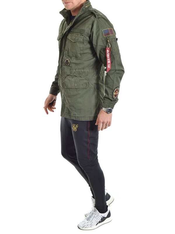 Huntington Patch Dark Olive