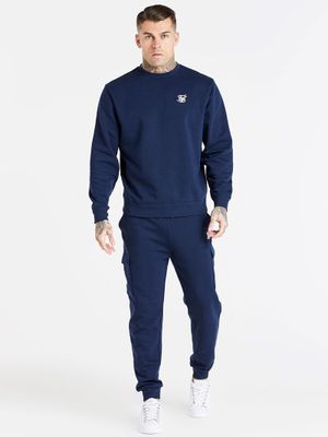 Cargo Fleece Jogger Navy