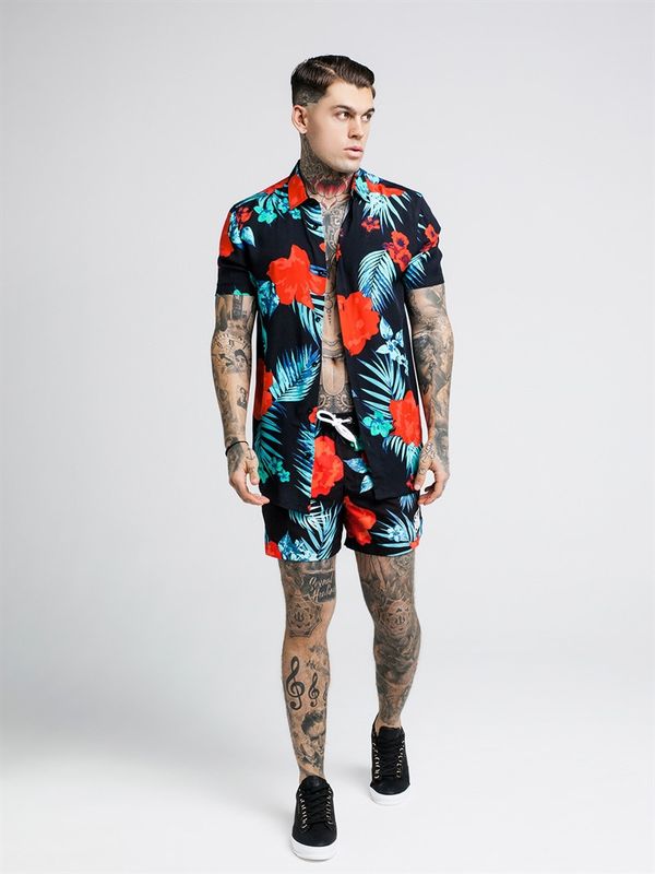 Hazy Daze Swim Shorts Black