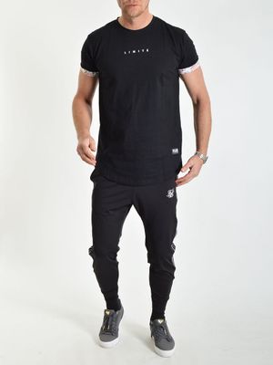 Small Roses Tee Black