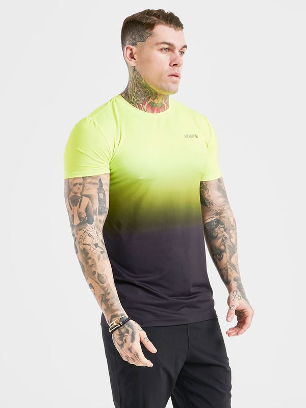 Muscle Fit Tee Yellow/Black