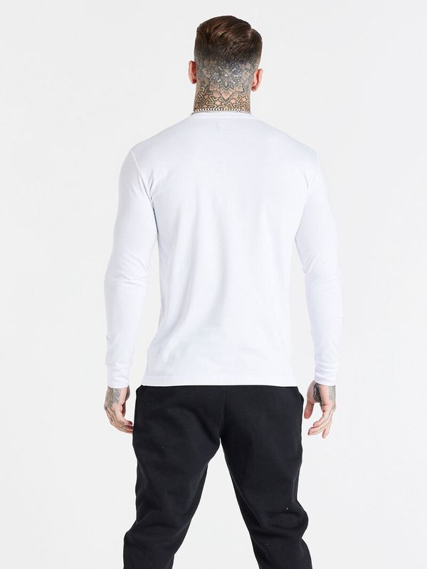 Core L/S Gym Tee White