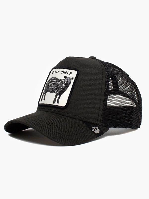 Black Sheep Trucker Black