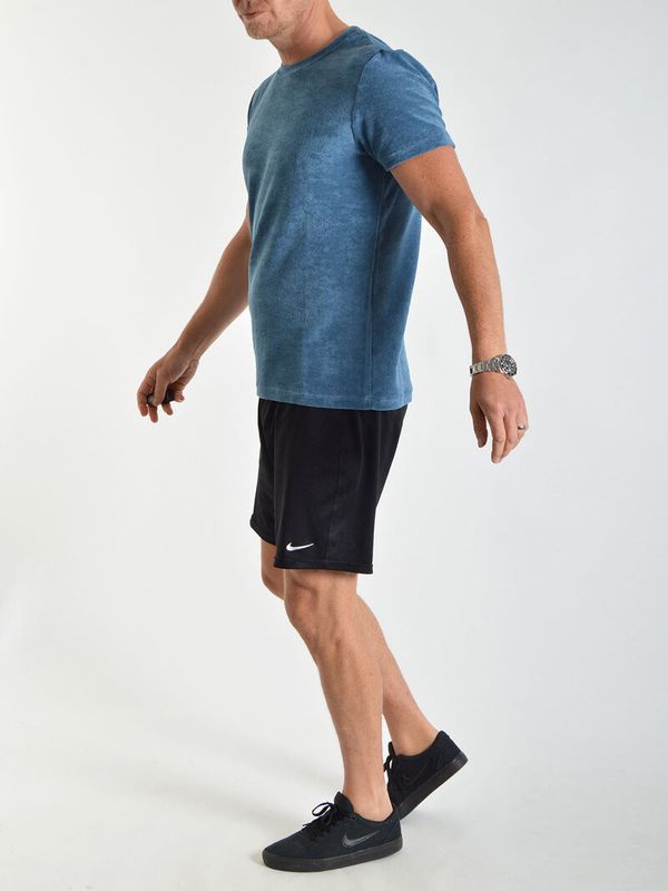 Mark T-shirt Iron Blue