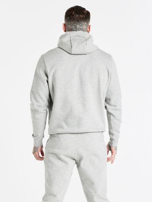 Core Overhead Hoodie Grey Marl
