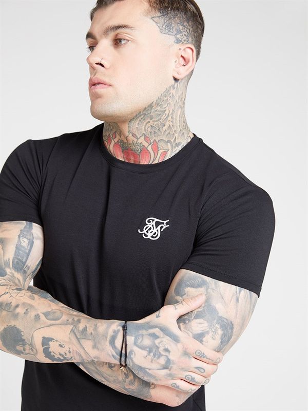 Essential Muscle Fit T-shirt Svart
