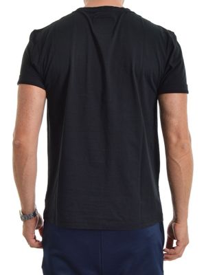 Labeled Tee Black/White
