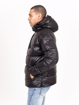 Sixth Anorak Puffer Black