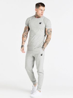 S/S Gym Tee Grey Marl
