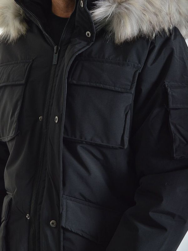 Fur Hooded Longline Parka