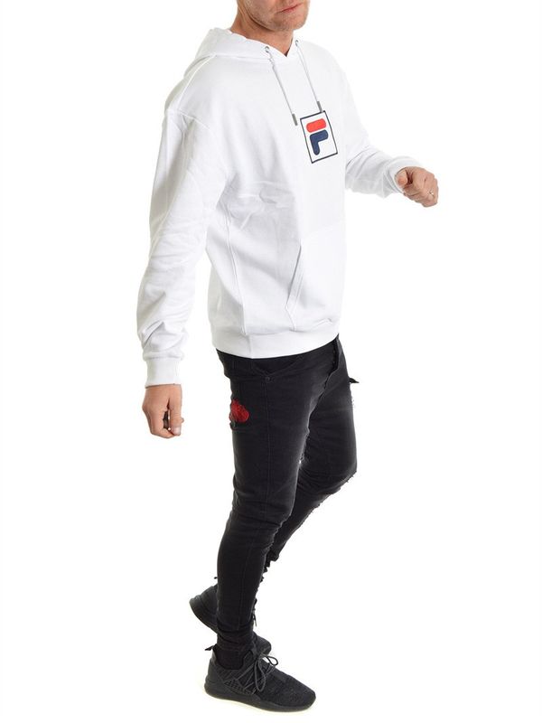 Shawn Hooded Sweat Bright White