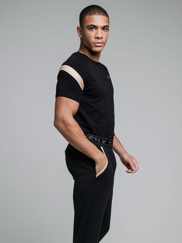 Sports Gym Tee Black/Gold