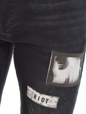 Cross Jean Washed Black