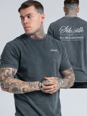 Acid Wash Relaxed Tee