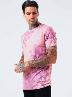 Hawaii Half Tee Pink