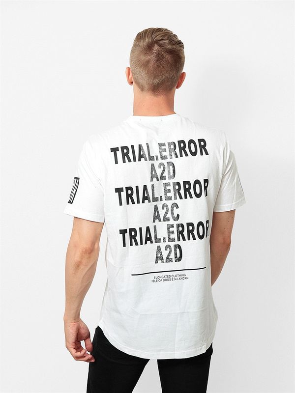 Trial Error Tee white