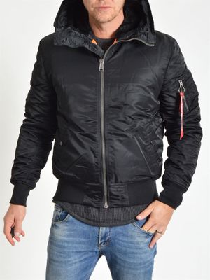 MA-1 Hooded Black