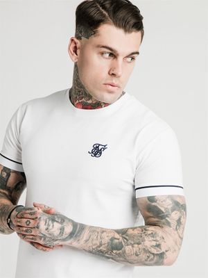 High Collar Tee White