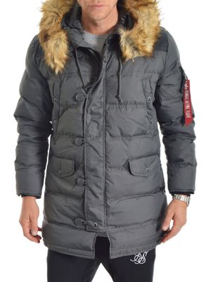 N3-B Down Puffer Grey