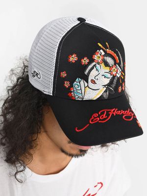 Tokyo Geisha Trucker Black