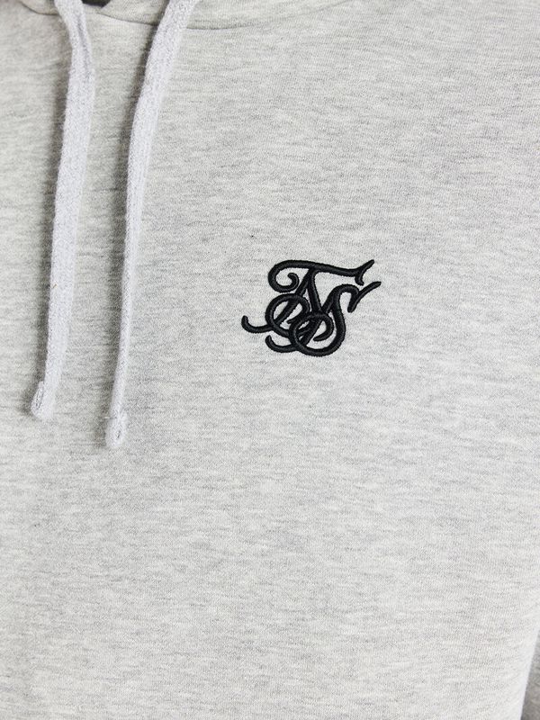 Core Overhead Hoodie Grey Marl