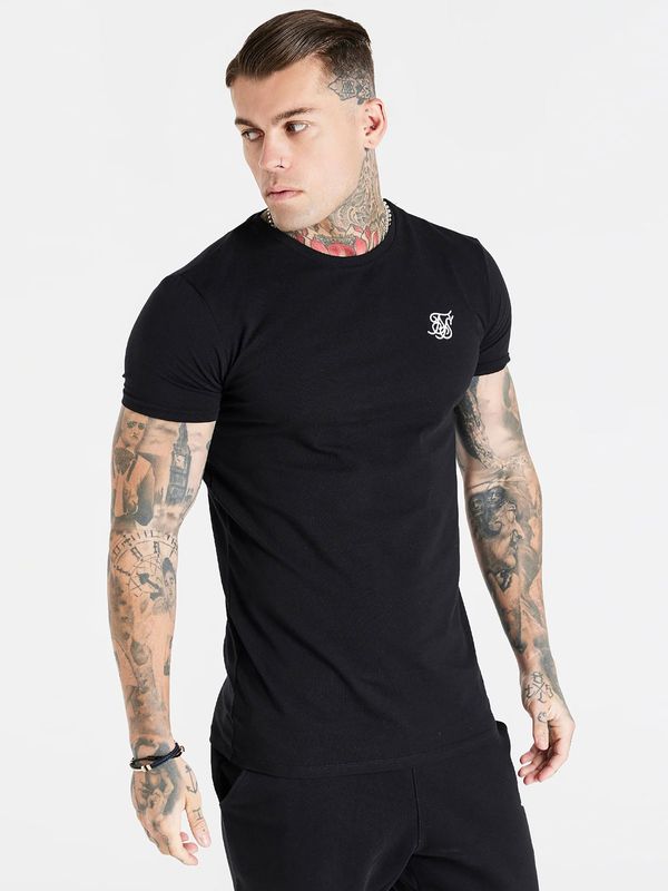 Essential Muscle Fit T-shirt Svart