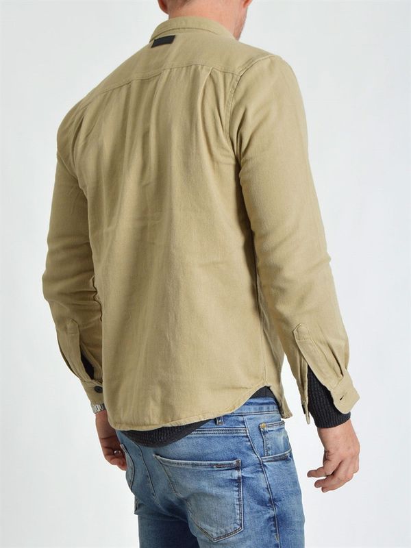 Mark Denim Overshirt Sand