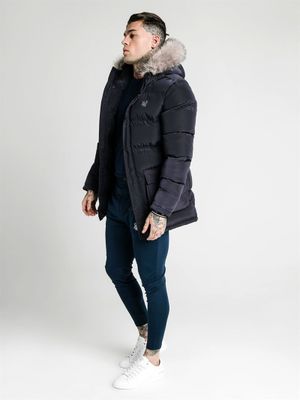 Rip Stop Puff Parka Navy