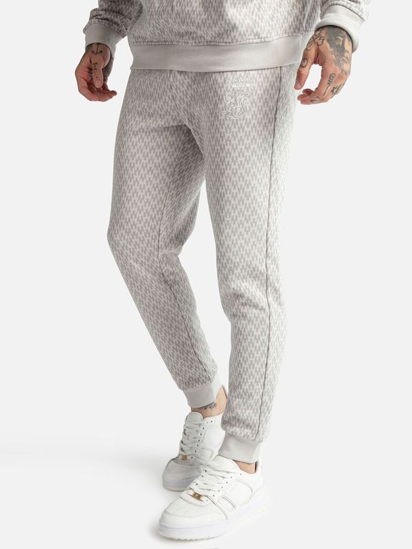 Messi x Monogram Cuffed Pants Grey