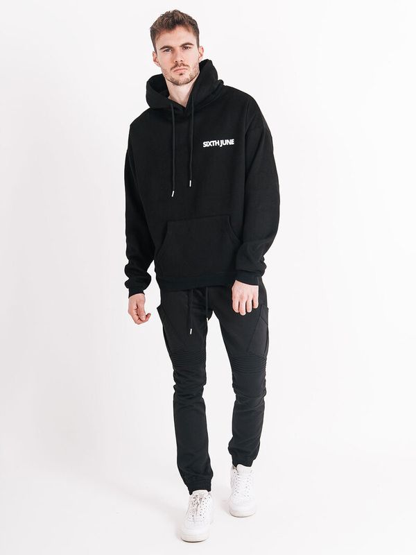 Biker Cargo Jogger Black