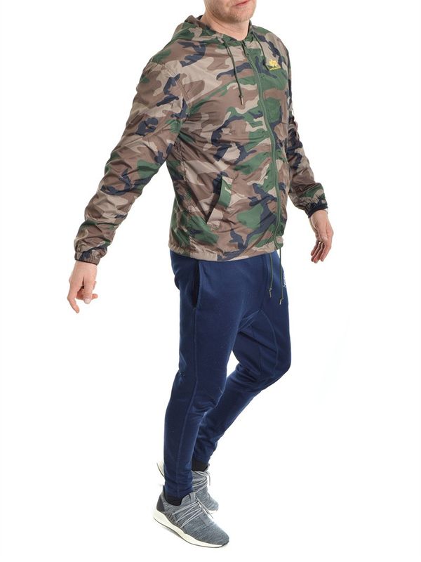 Windbreaker Woodland Camo