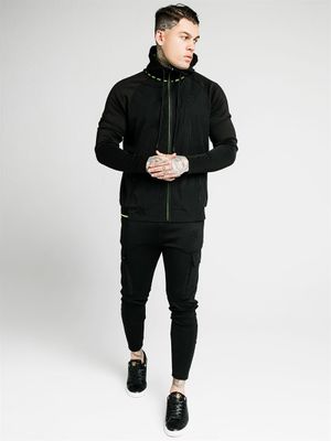 Adapt Crushed Nylon Zip Through