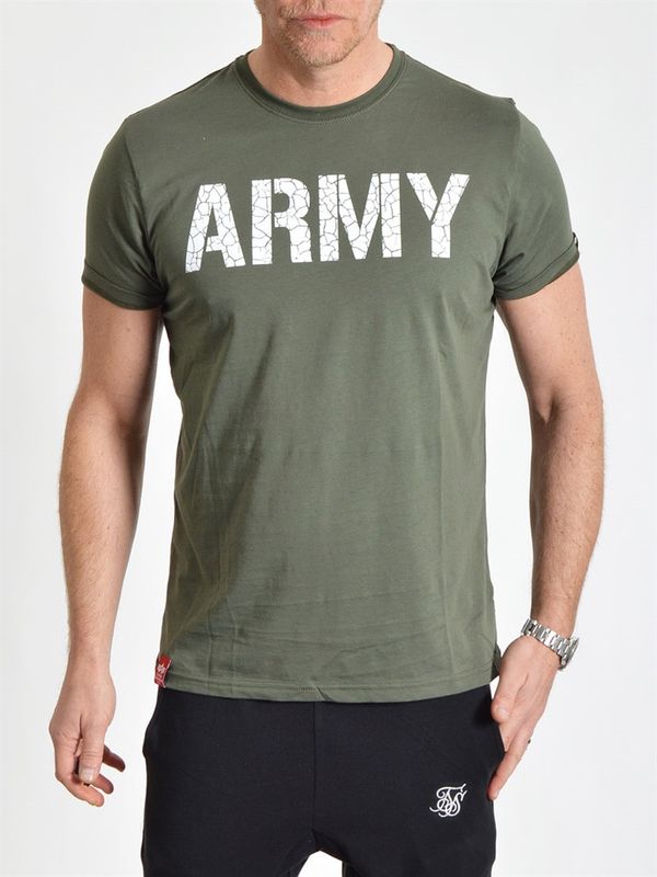 Army Crack T Dark Olive