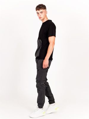 Reflective Pocket Tee Black