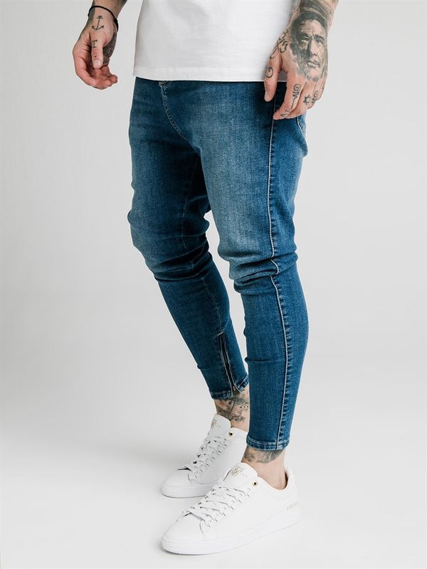 Core Drop Crotch Denims Midstone