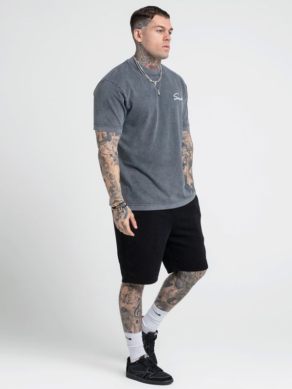 Acid Wash Script Tee