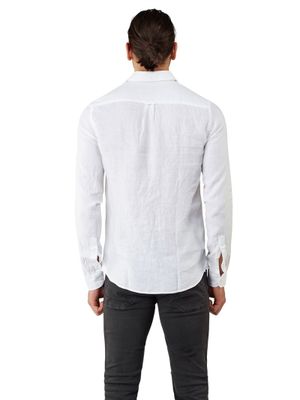 Linston Linen Shirt White