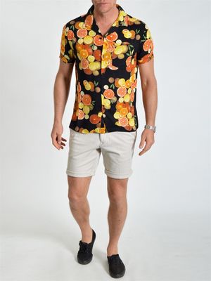 Citrus Resort Shirt Black
