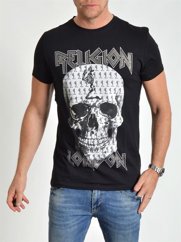 Skull Bling Tee Black