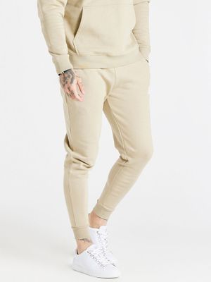 Core Fitted Jogger Beige