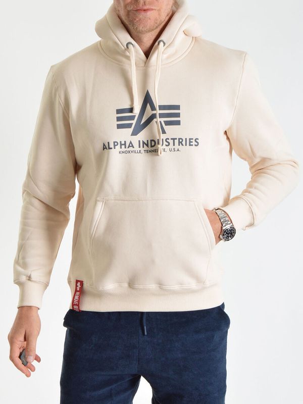 Basic Hoody Jet Stream White