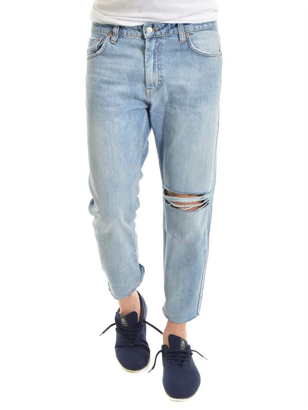King Cropped Rag Blue Holes