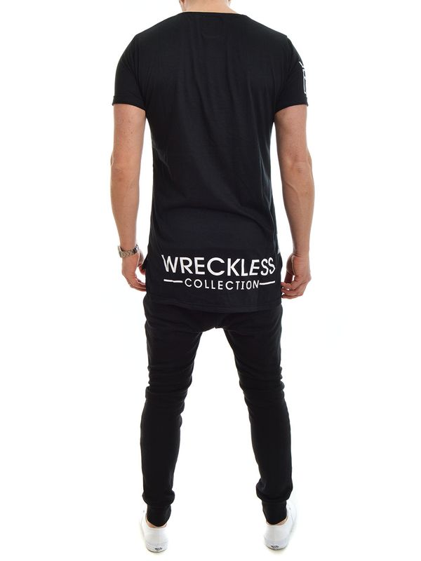 Backprint Tee Svart