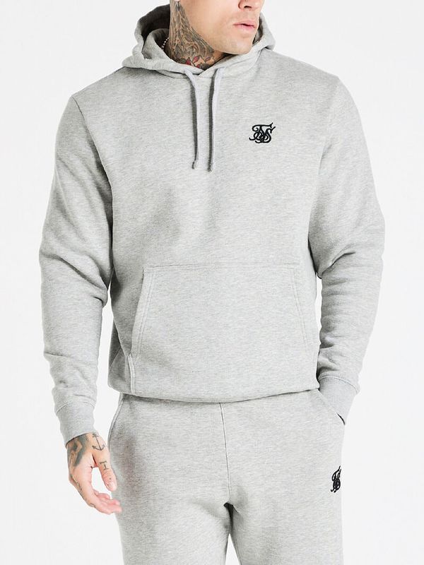 Core Overhead Hoodie Grey Marl
