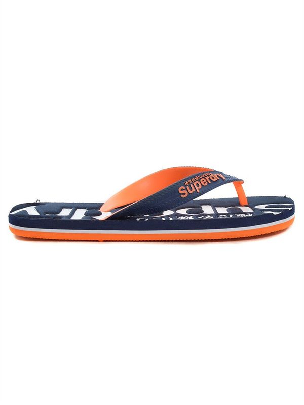 Flip Flop Navy/Orange