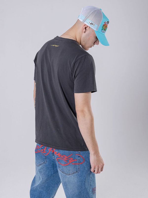 Tiger Vintage Roar Tee Washed Black