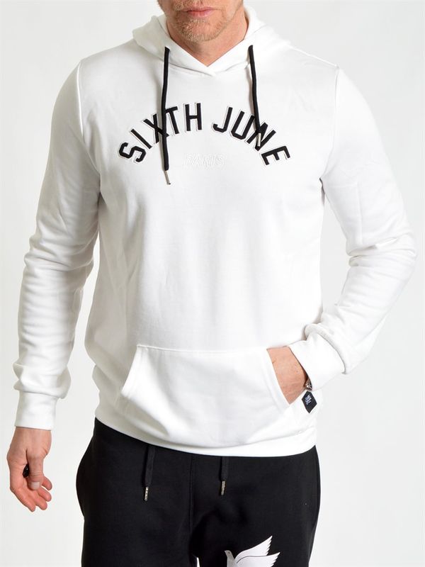 Sixth Patch Logo Hoodie Off-White