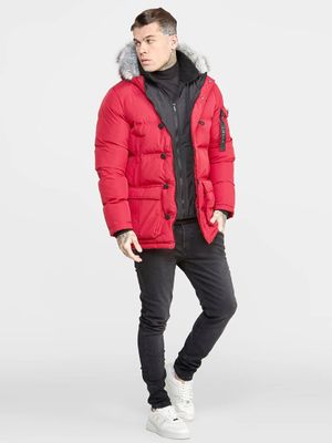 Red Arctic Parka
